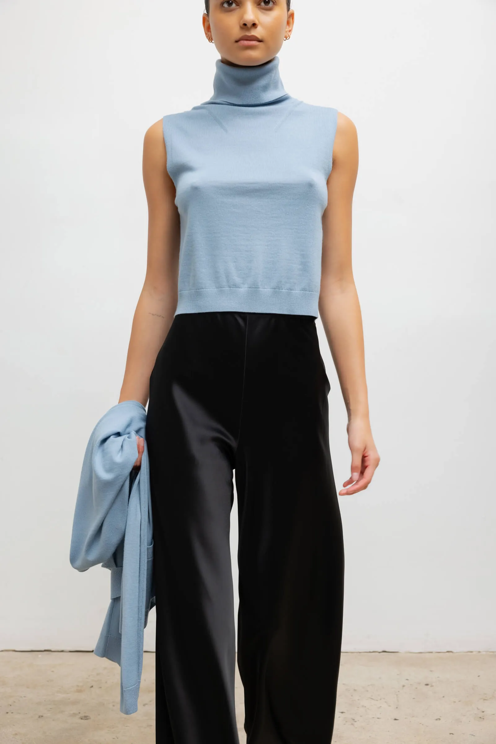 James Sleeveless Turtleneck sold by Leset product image thumbnail 5