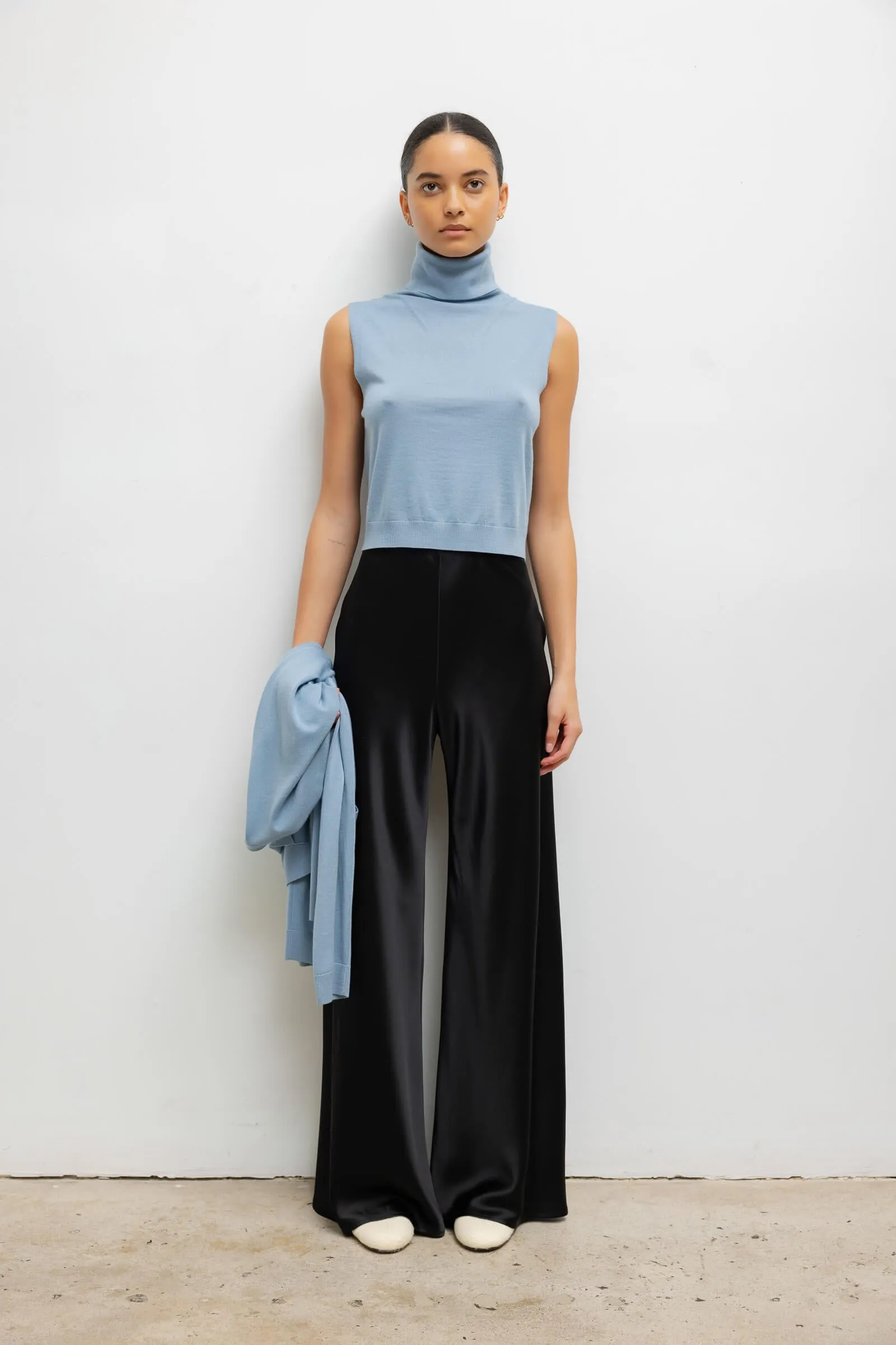 James Sleeveless Turtleneck sold by Leset product image thumbnail 3