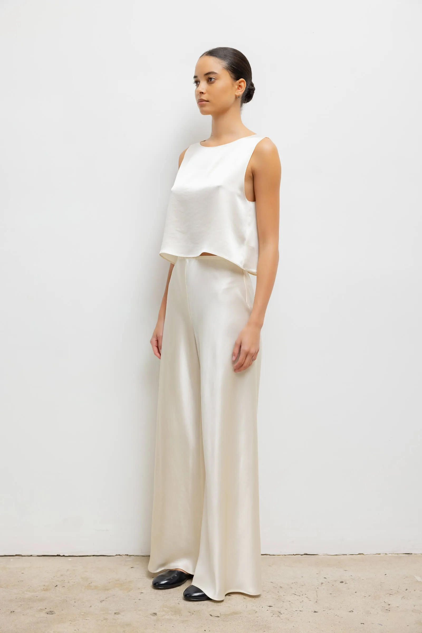 Barb Crop Sleeveless Crew sold by Leset product image thumbnail 4