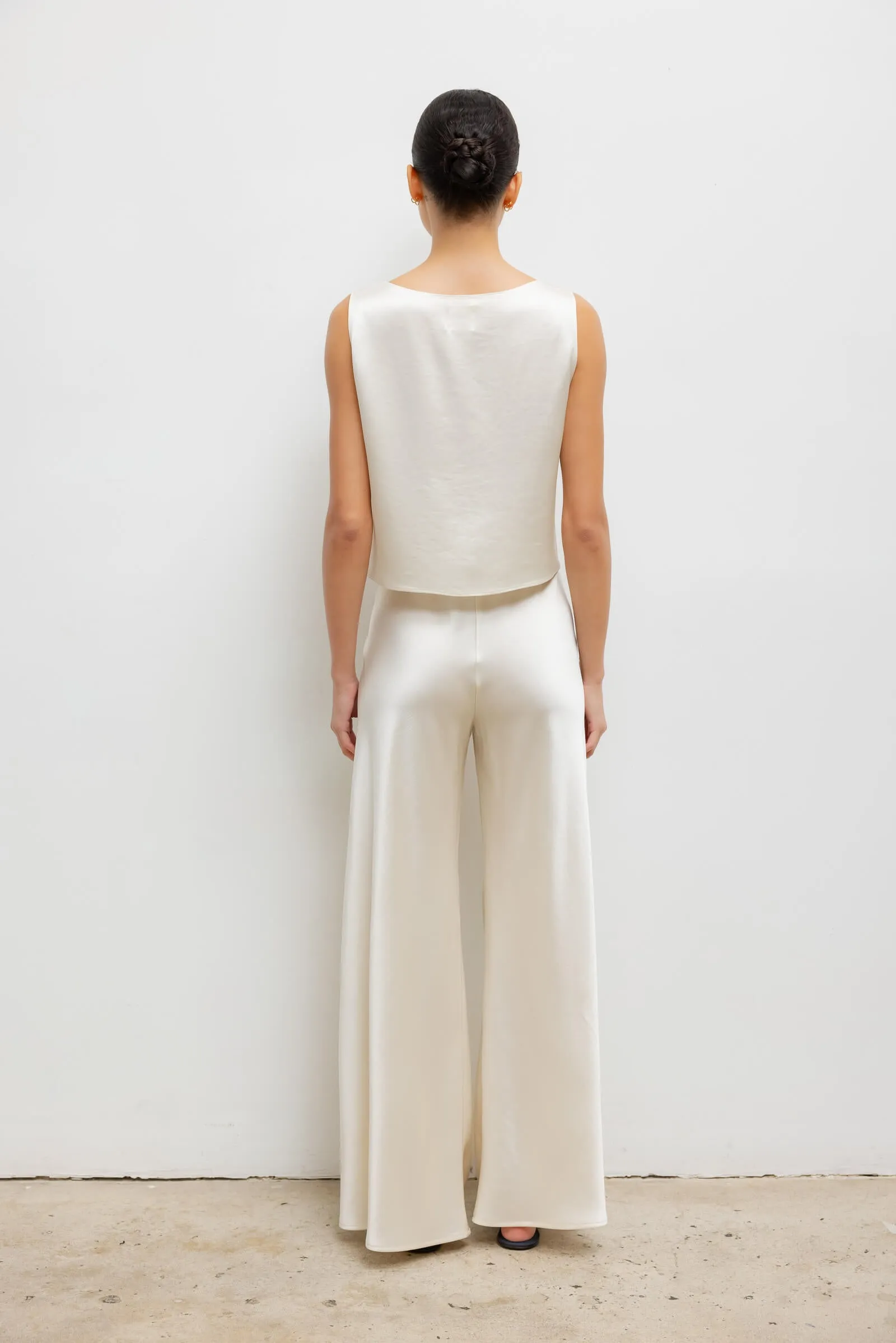 Barb Crop Sleeveless Crew sold by Leset product image thumbnail 5