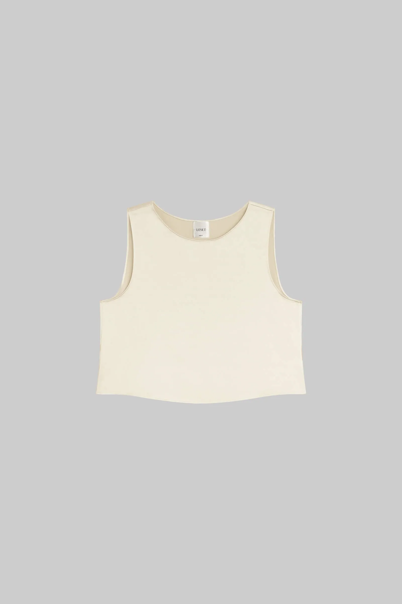 Barb Crop Sleeveless Crew sold by Leset product image thumbnail 2