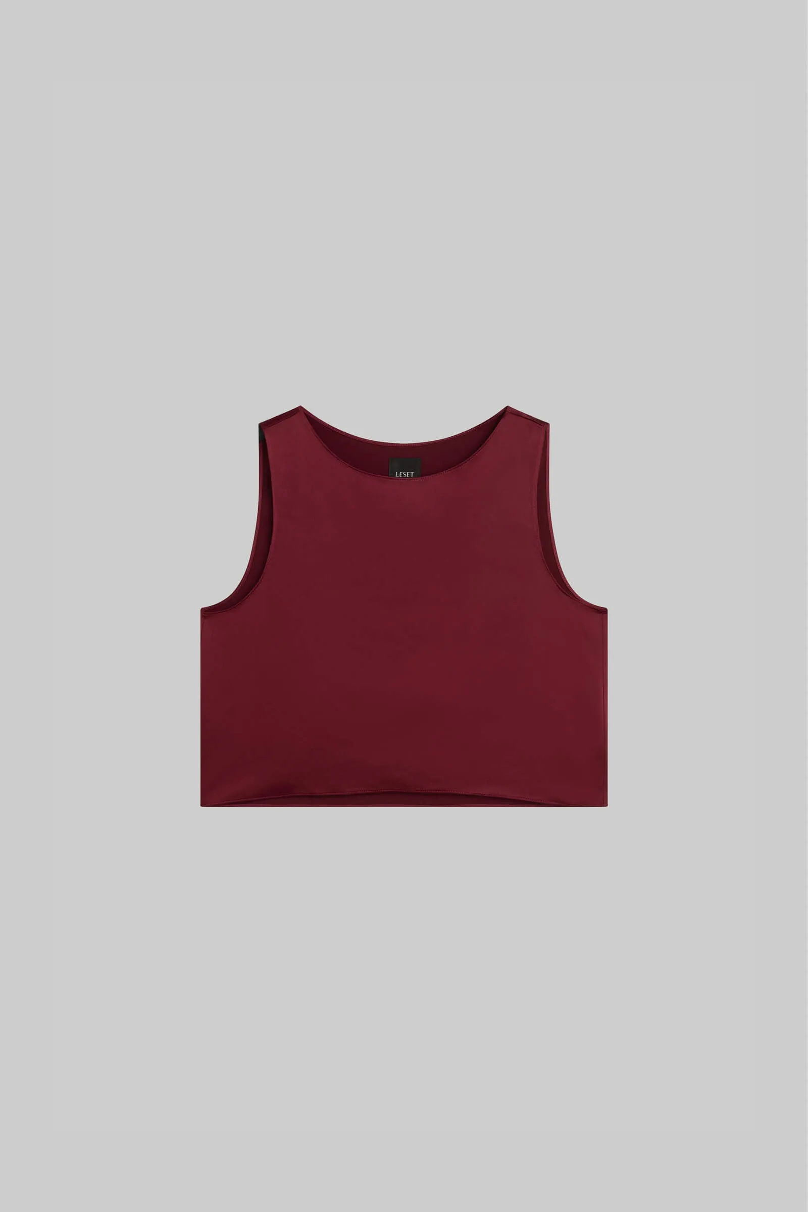 Barb Crop Sleeveless Crew sold by Leset product image thumbnail 2