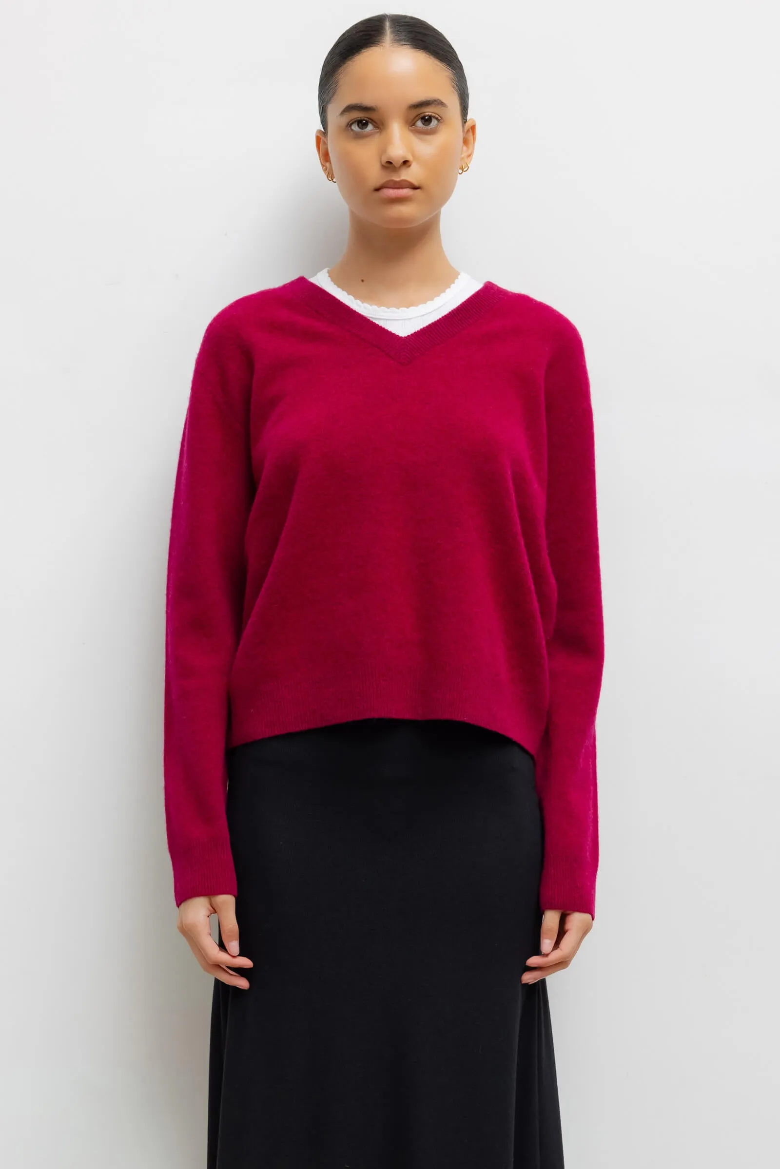 Jesse V Neck Pullover sold by Leset