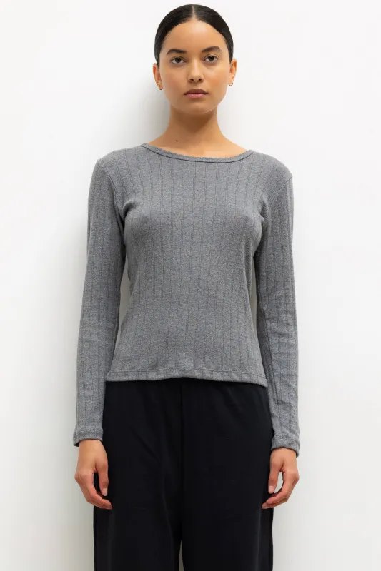 Pointelle Slim Fit Long Sleeve sold by Leset