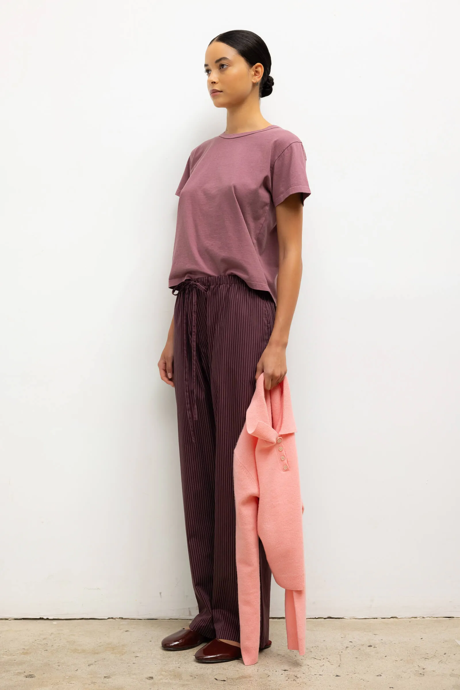 Yoshi Stripe Classic Tie Pant sold by Leset product image thumbnail 5