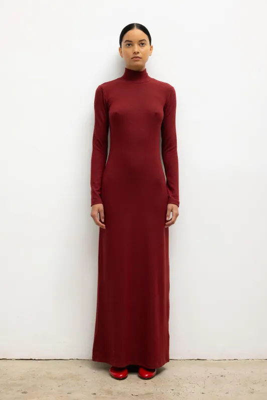 Lauren Turtleneck Maxi Dress sold by Leset
