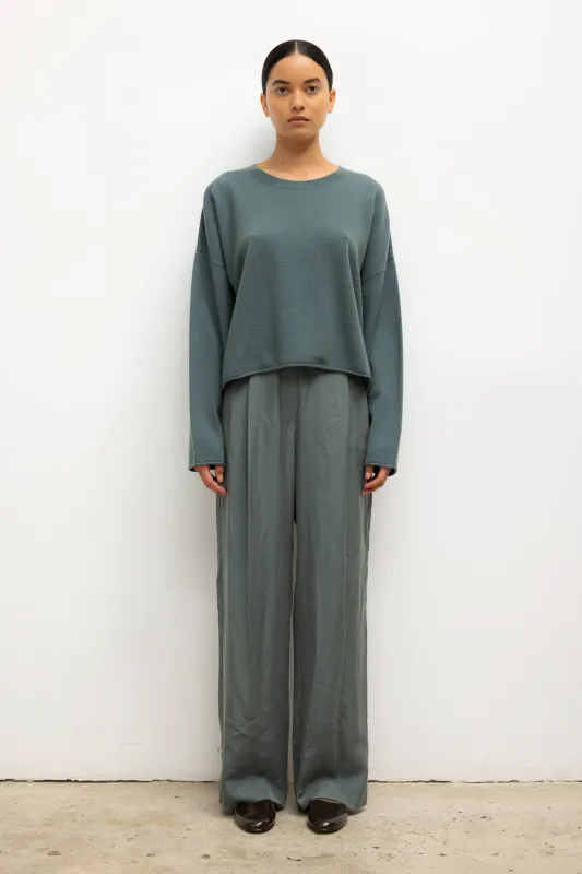 Kim Wide Leg Trouser sold by Leset