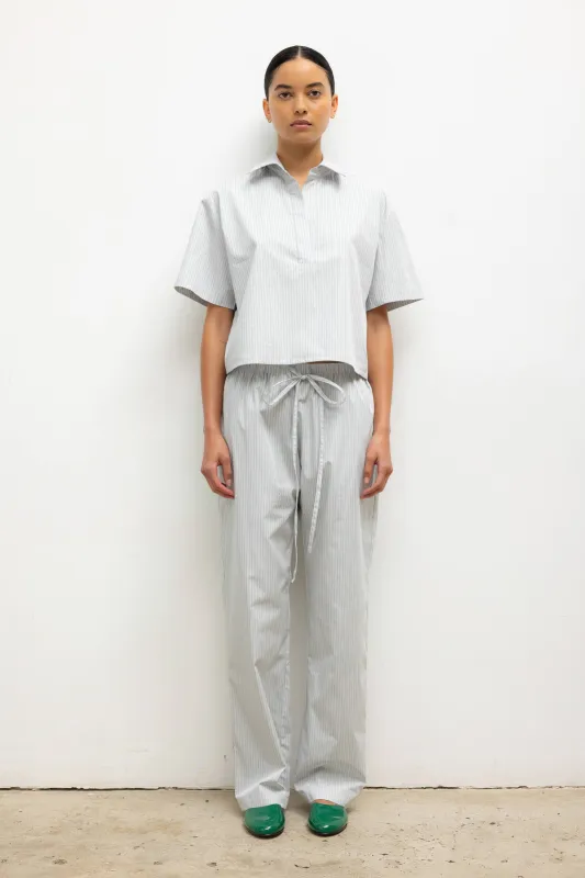 Yoshi Stripe Classic Tie Pant sold by Leset