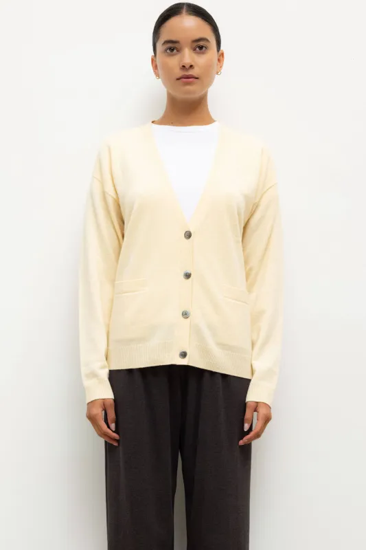 Zoe Long V Cardigan made by Leset