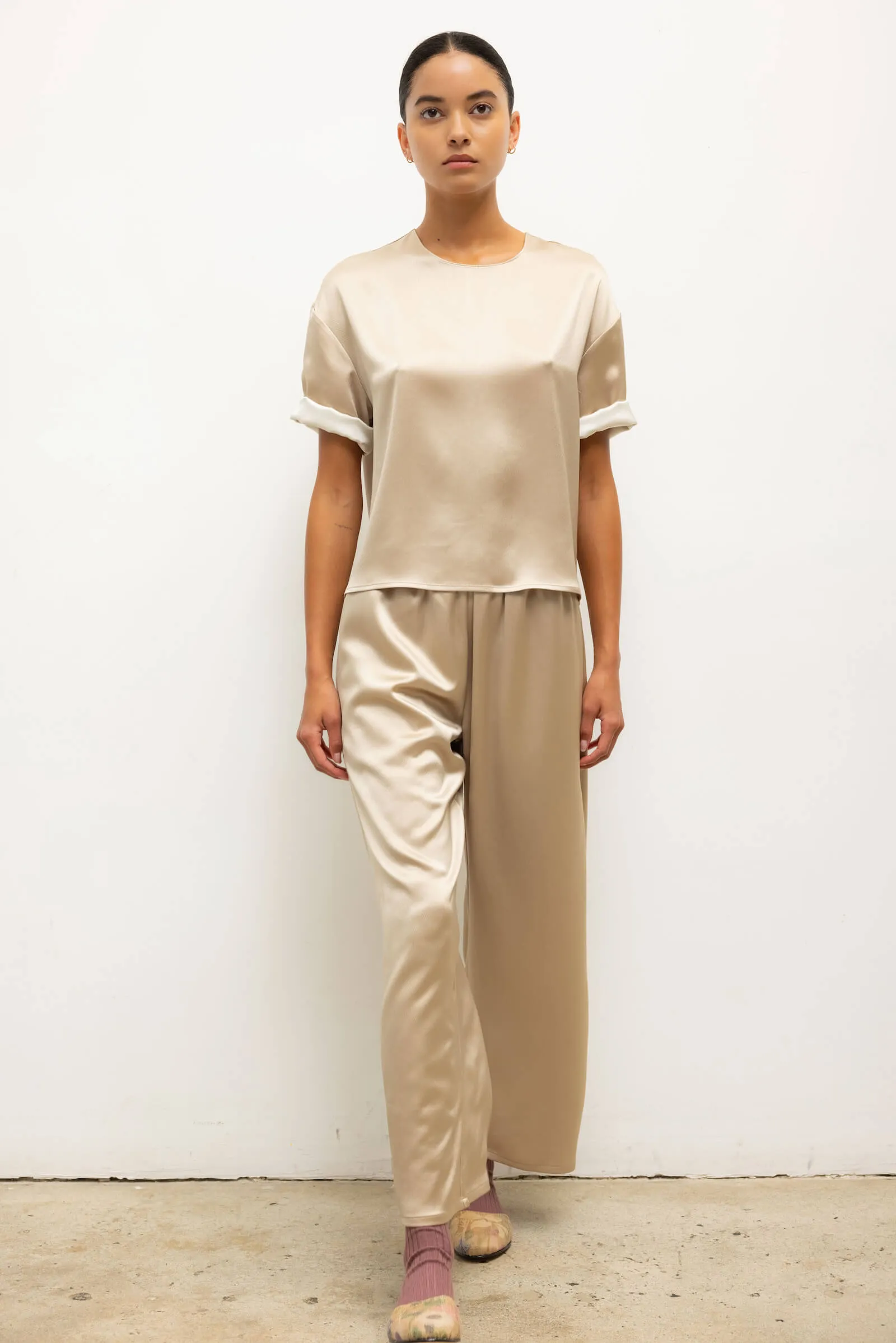 Barb Crop Drawstring Pant sold by Leset product image thumbnail 3