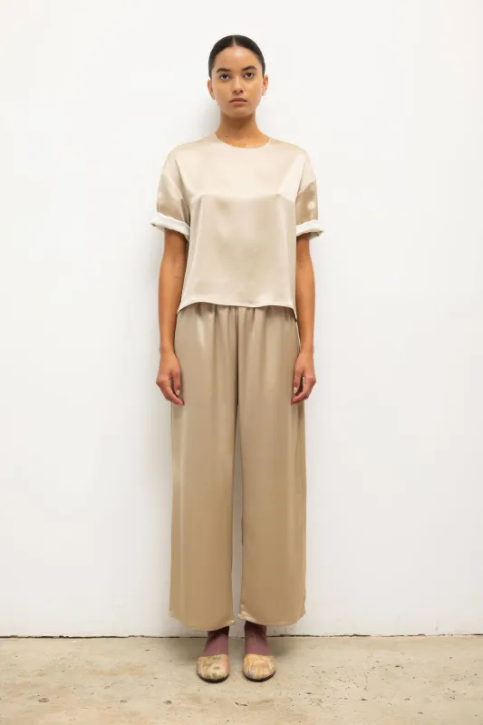 Barb Crop Drawstring Pant sold by Leset