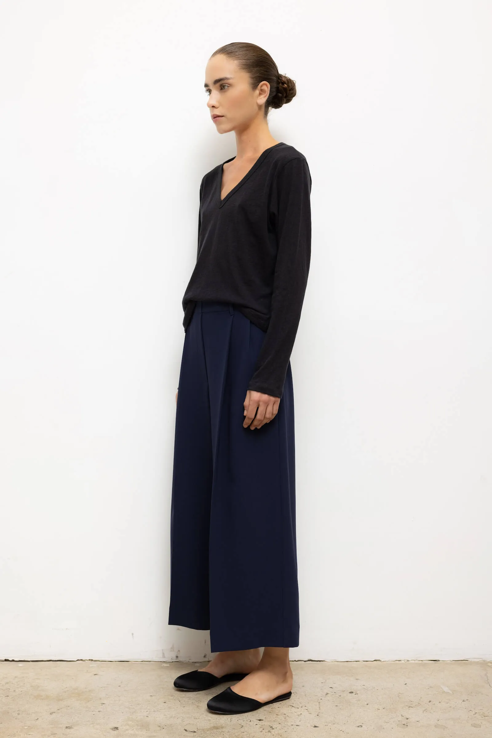 Arielle Crop Wide Leg Trouser sold by Leset product image thumbnail 4
