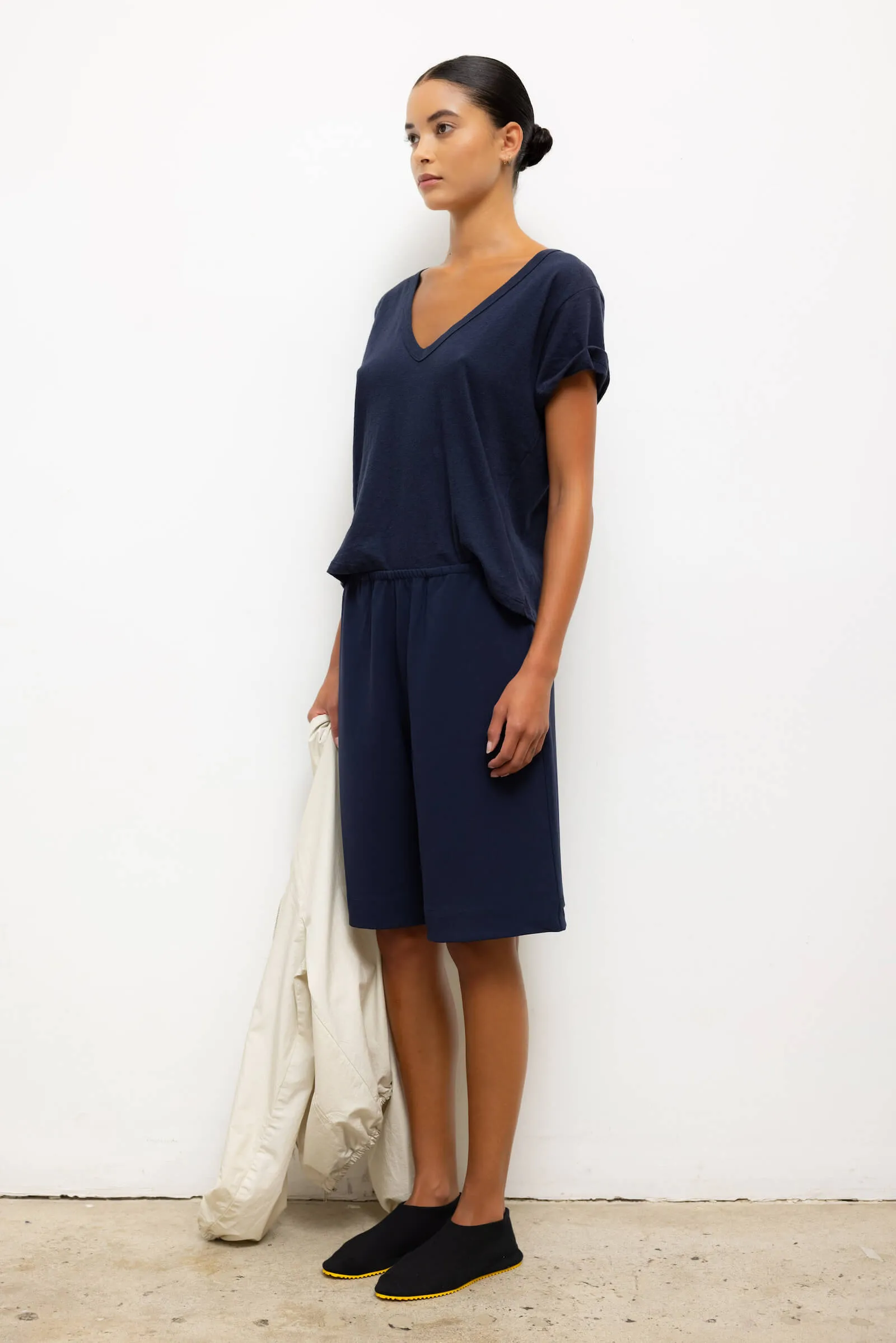 Laura V Neck Tee sold by Leset product image thumbnail 4