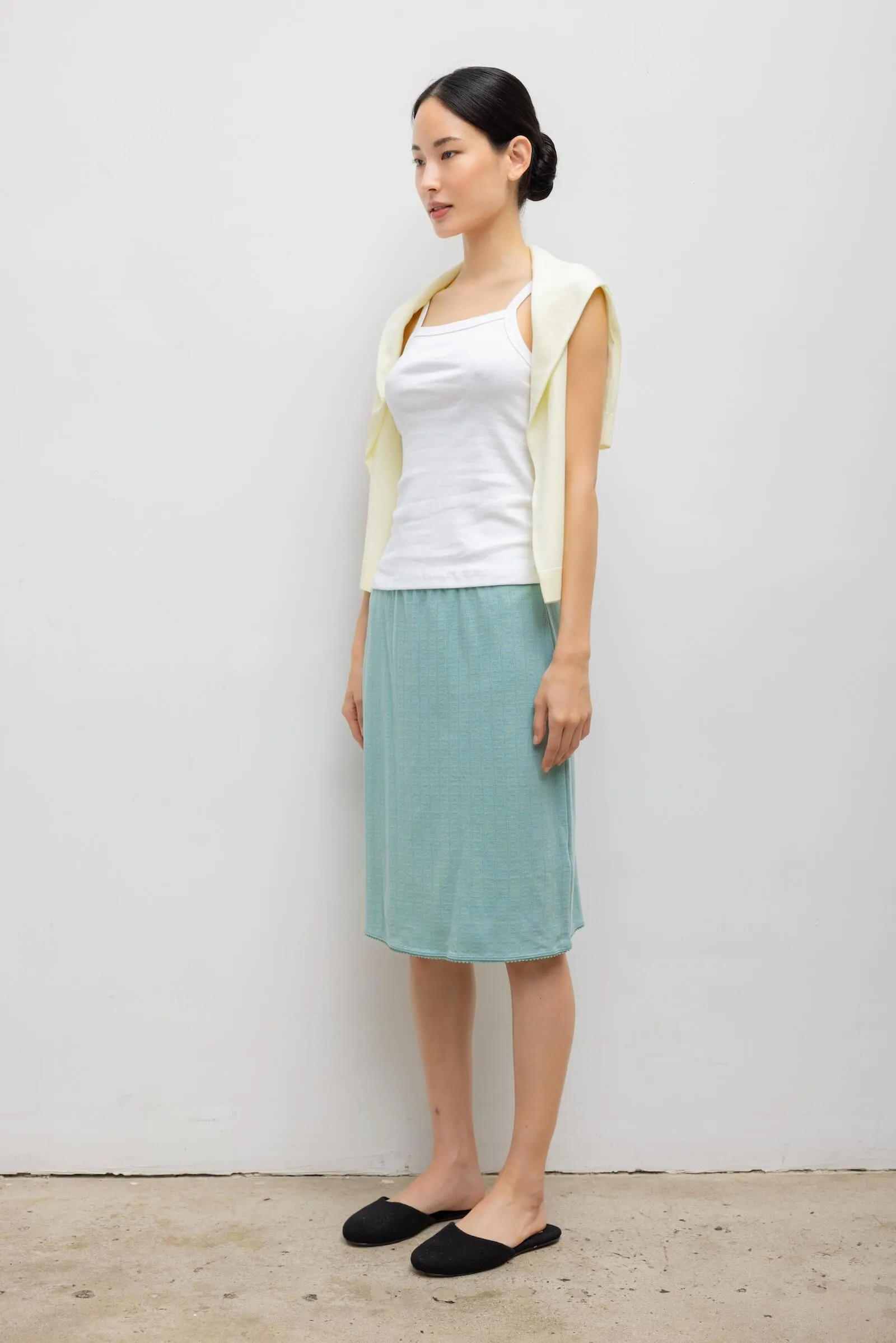 Pointelle Skirt sold by Leset product image thumbnail 5