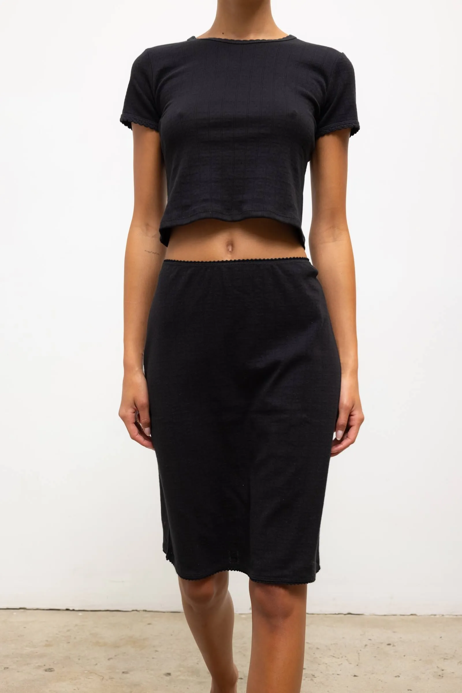 Pointelle Skirt sold by Leset product image thumbnail 4
