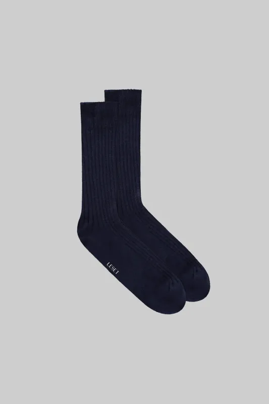 James Rib Socks made by Leset