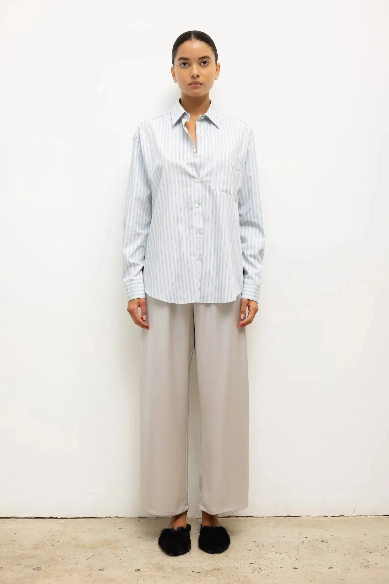 Barb Crop Drawstring Pant sold by Leset