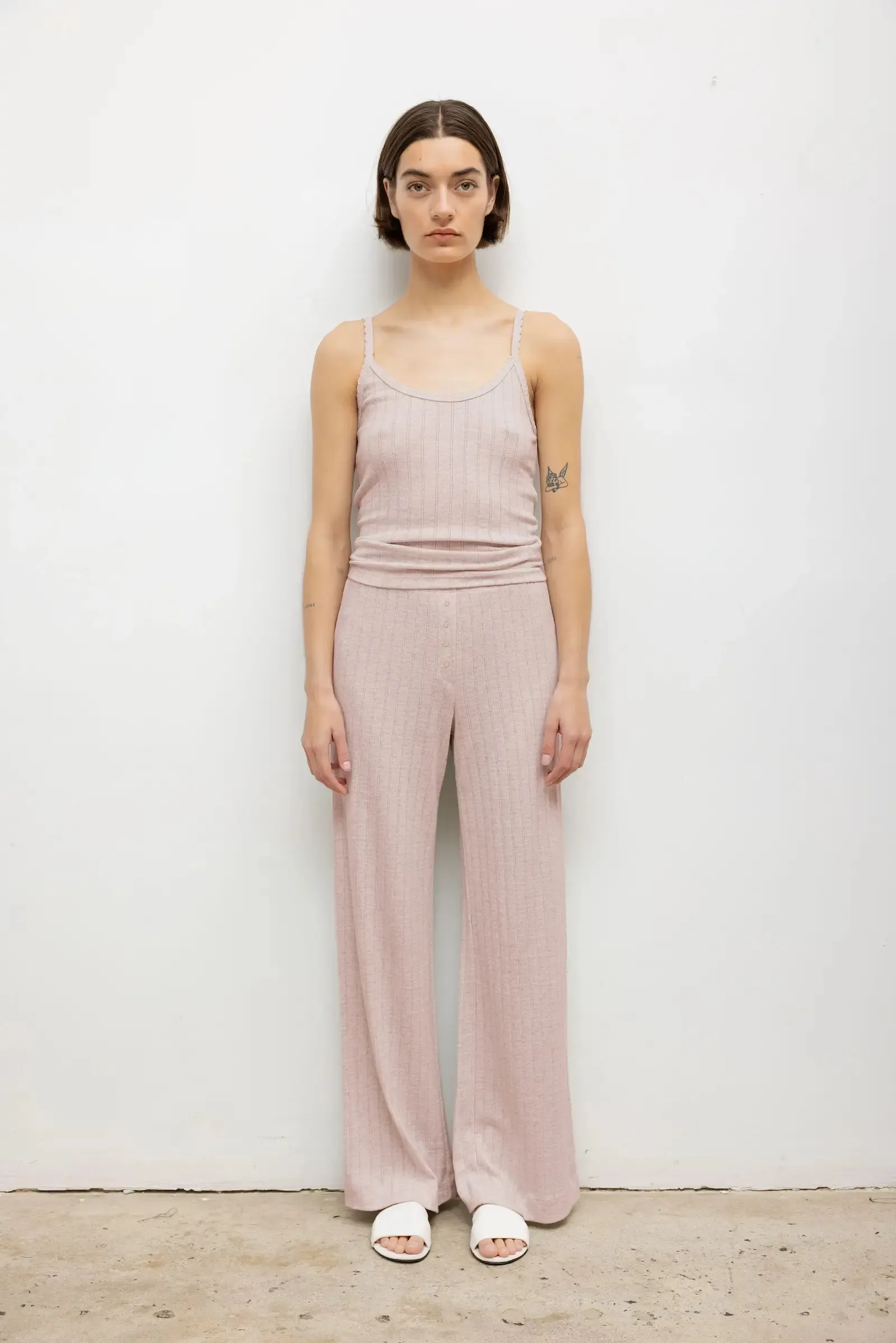 Pointelle Boxer Pant sold by Leset