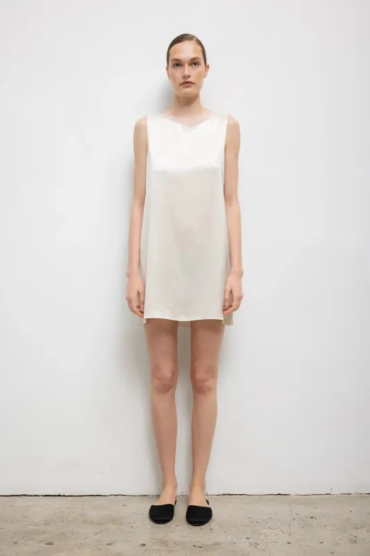 Barb Lace Sleeveless Mini Dress made by Leset