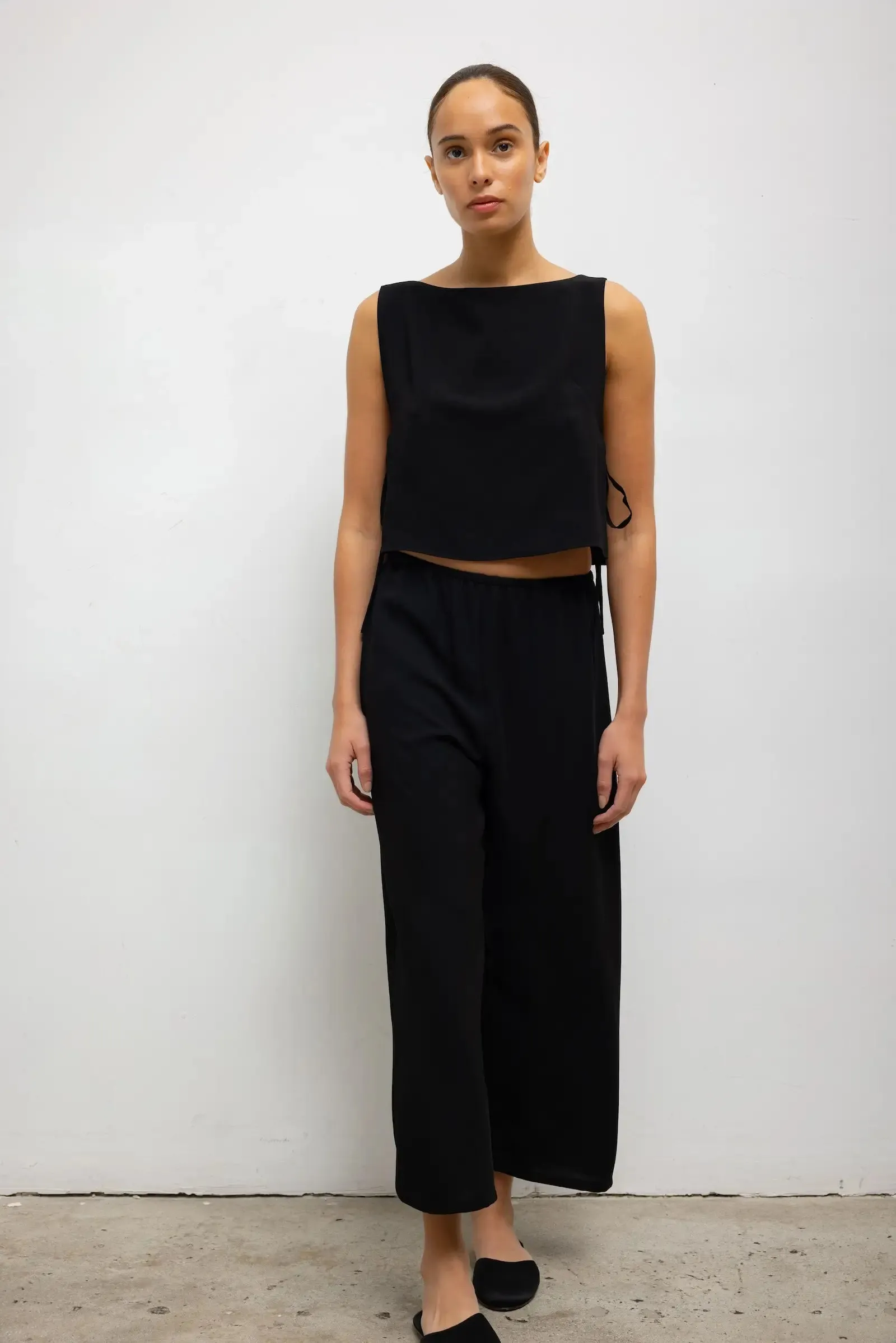 Ari Boatneck Tie Top sold by Leset product image thumbnail 4