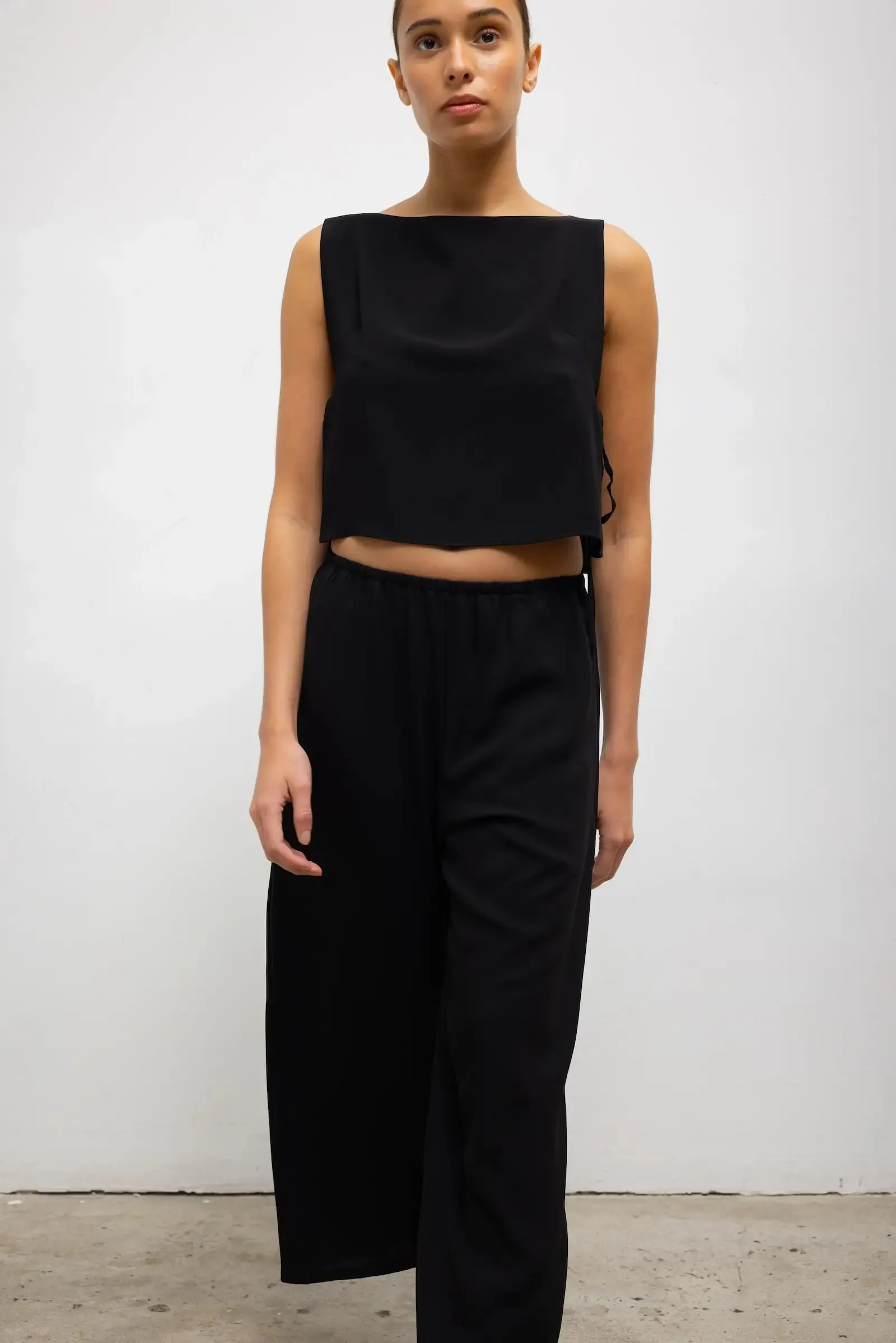 Ari Boatneck Tie Top sold by Leset product image thumbnail 5