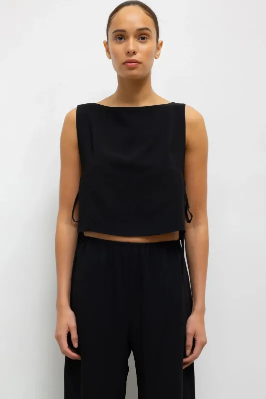 Ari Boatneck Tie Top made by Leset