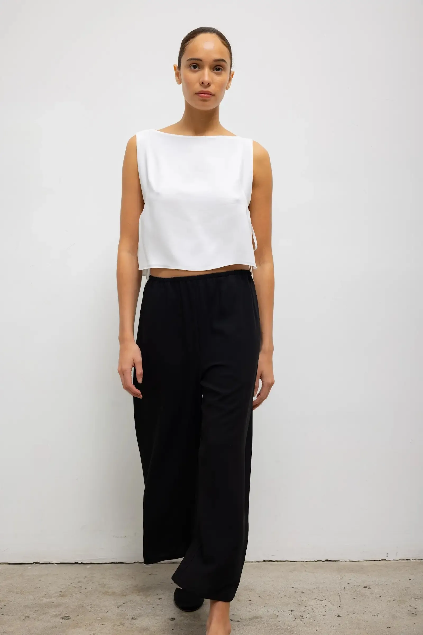 Ari Boatneck Tie Top sold by Leset product image thumbnail 3