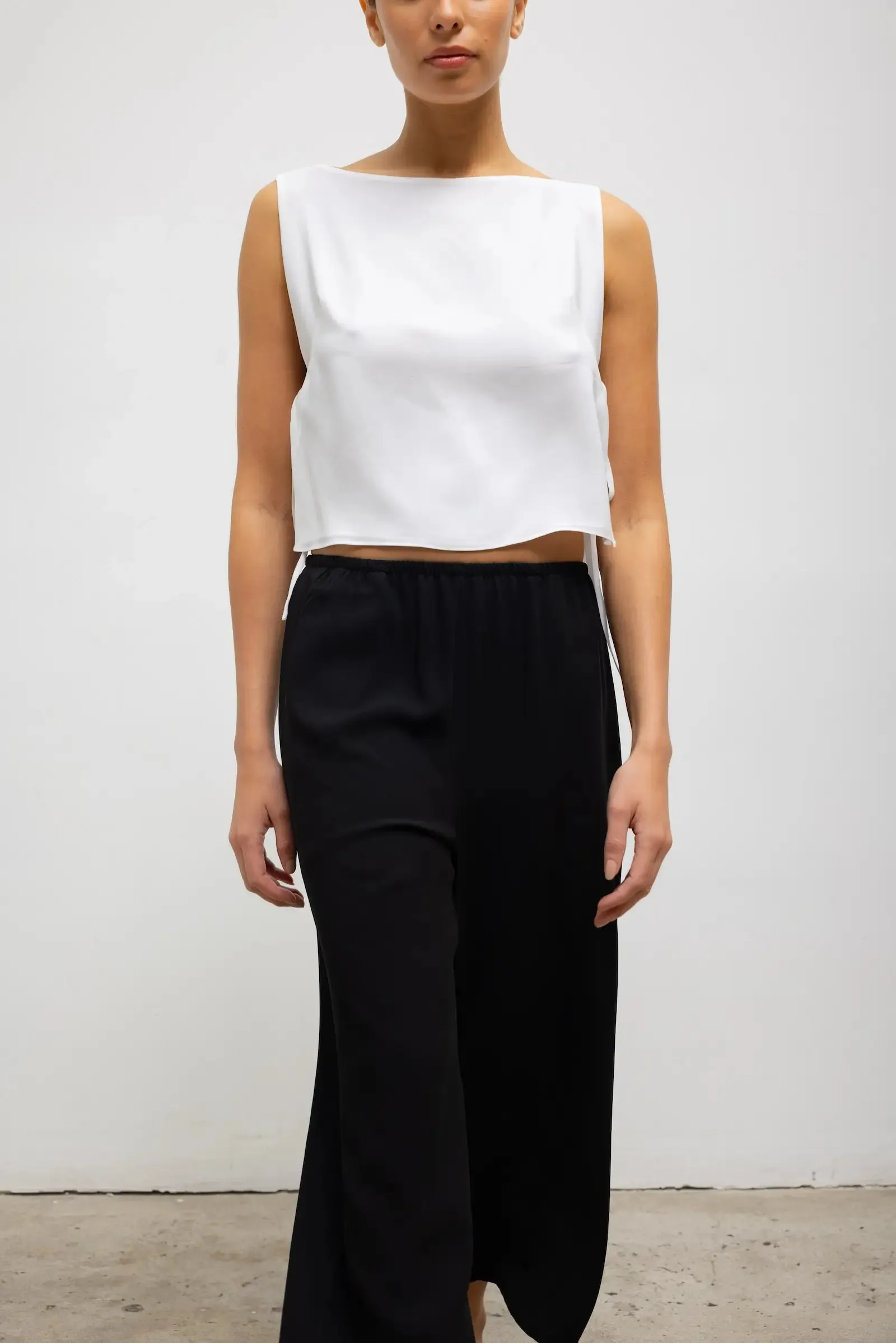 Ari Boatneck Tie Top sold by Leset product image thumbnail 4