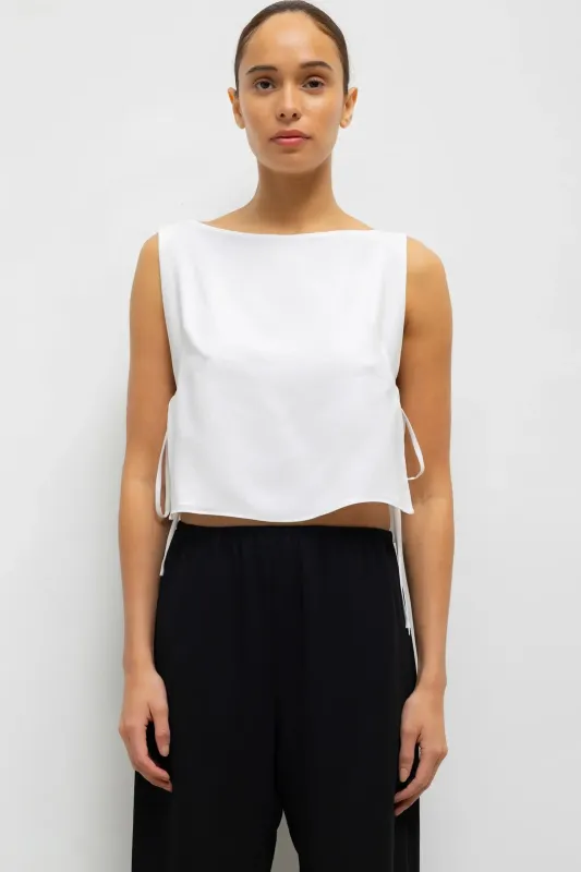 Ari Boatneck Tie Top made by Leset