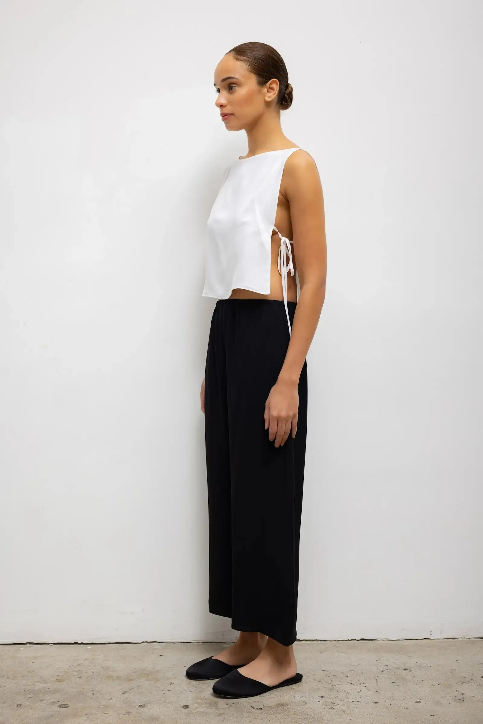 Ari Boatneck Tie Top sold by Leset product image thumbnail 5