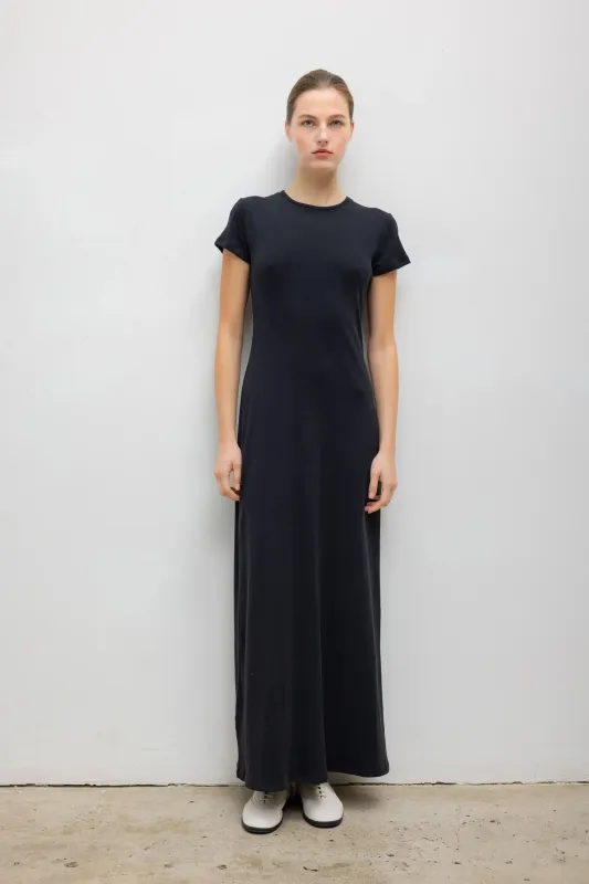 Nando Short Sleeve Maxi Dress made by Leset