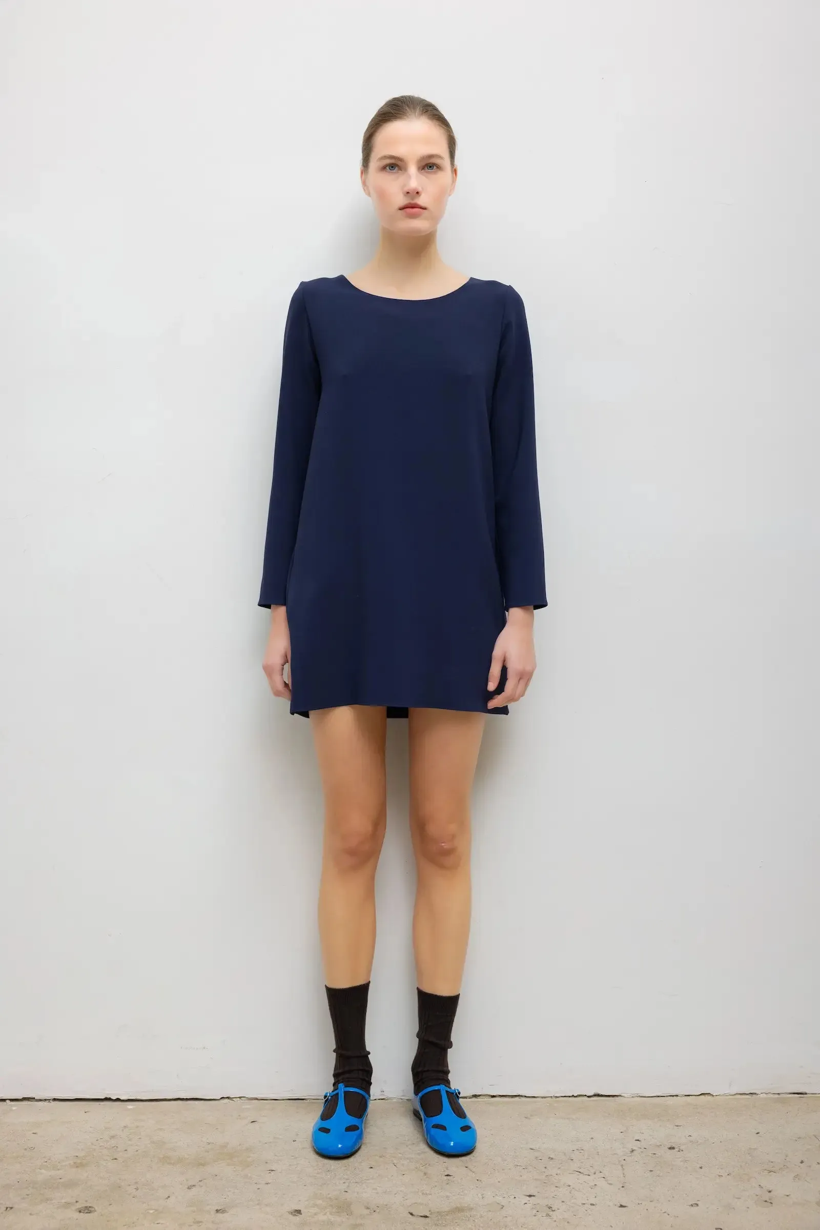 Arielle Long Sleeve Mini Dress sold by Leset