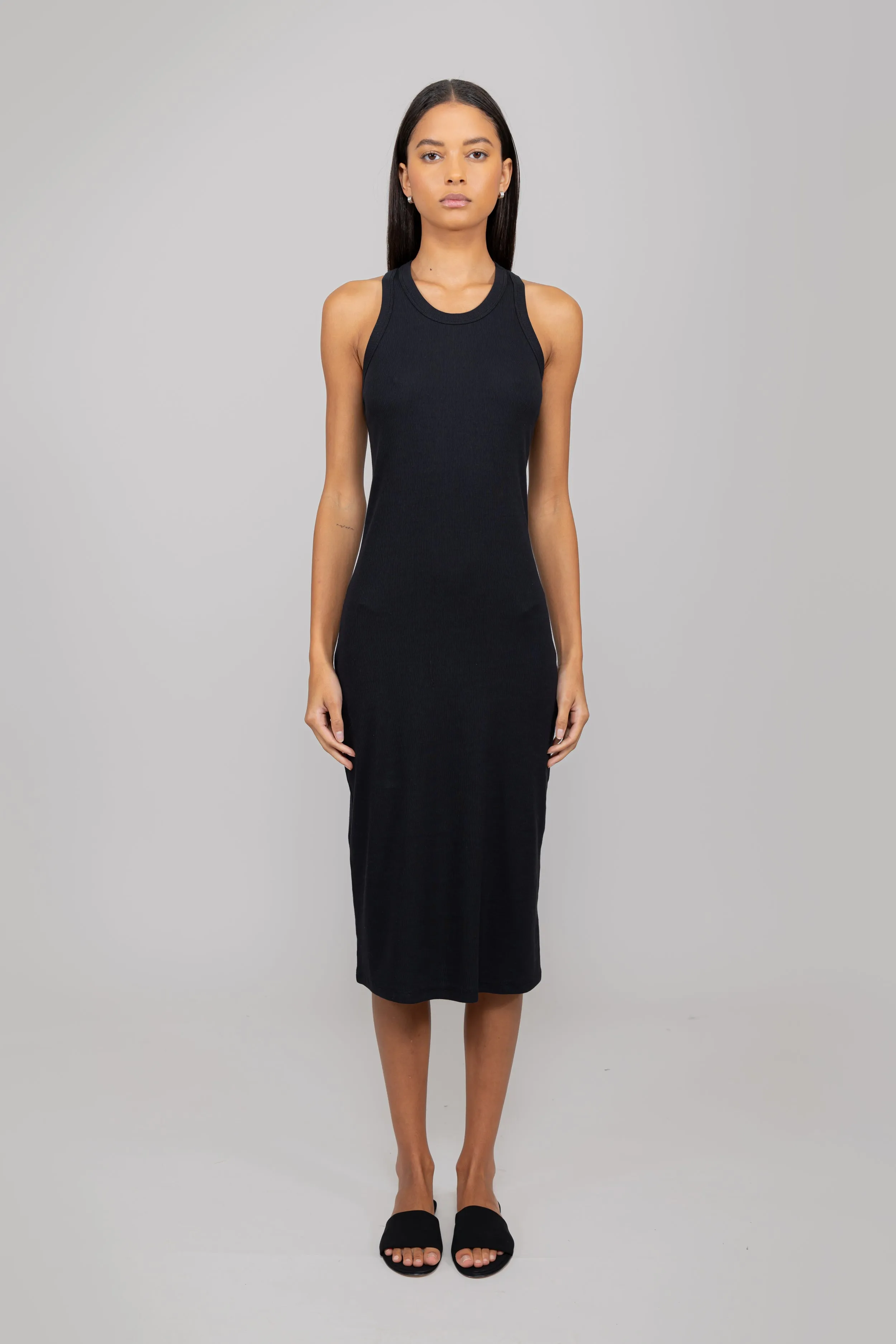 Kelly Racerback Midi Dress sold by Leset