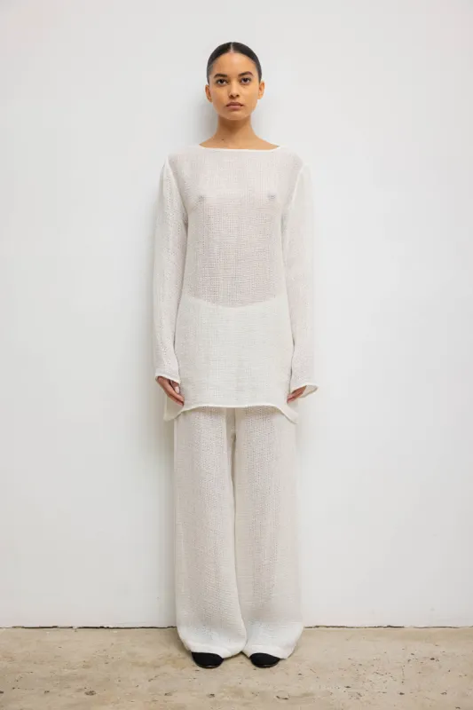 Stella Wide Leg Pant sold by Leset