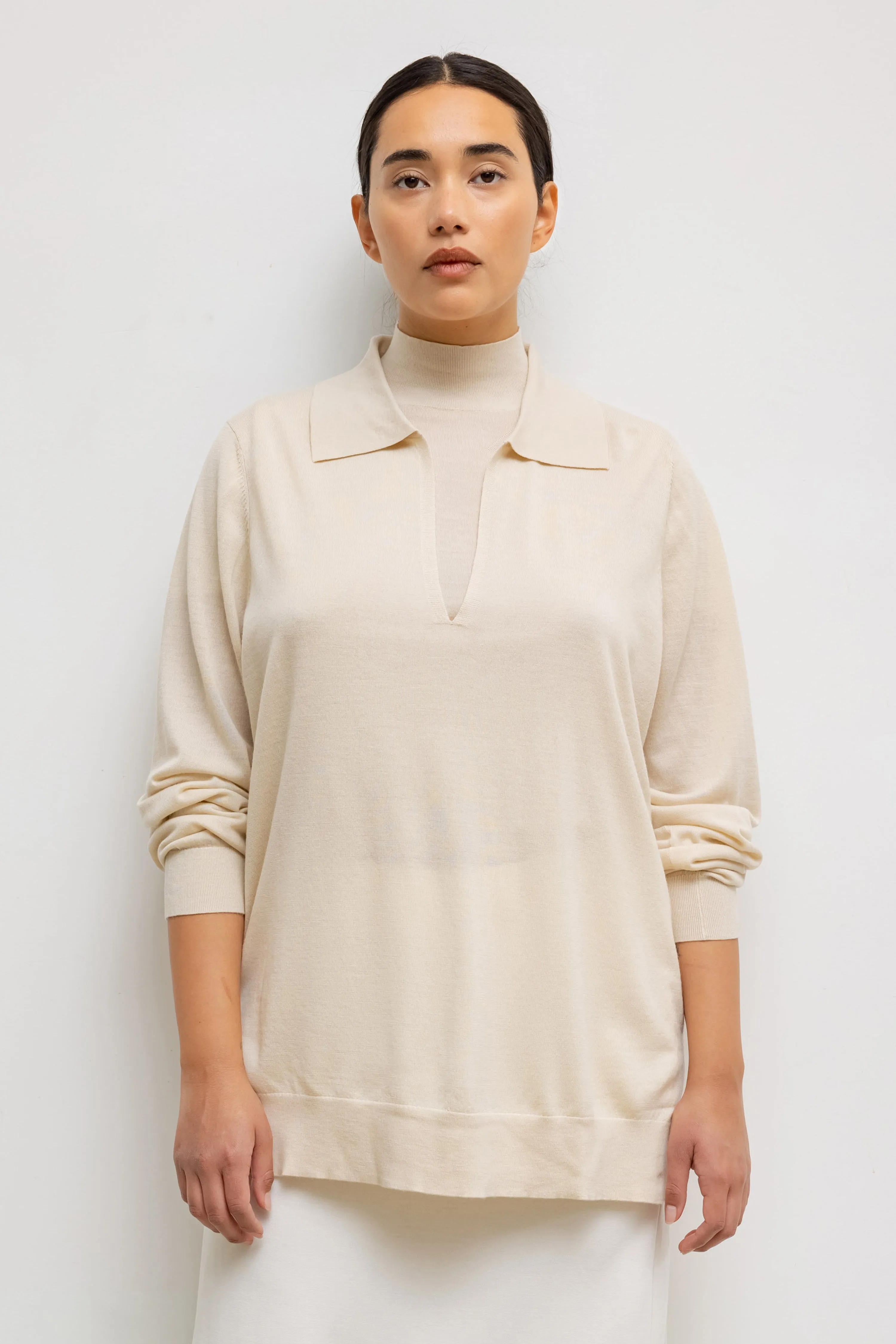 James V Neck Polo sold by Leset