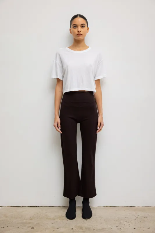 Rio High Waist Flare Pant made by Leset