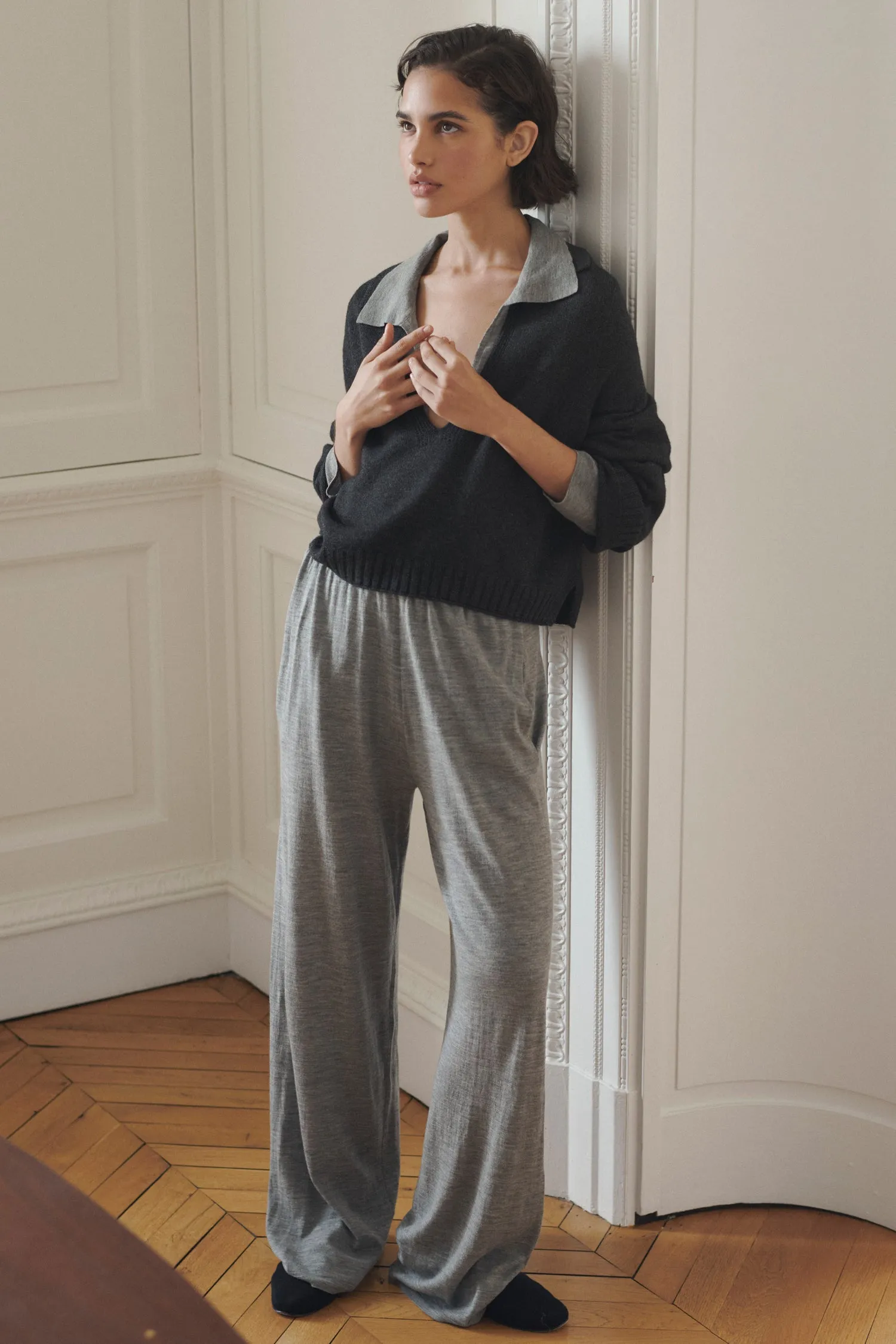 James V Neck Polo sold by Leset product image thumbnail 3