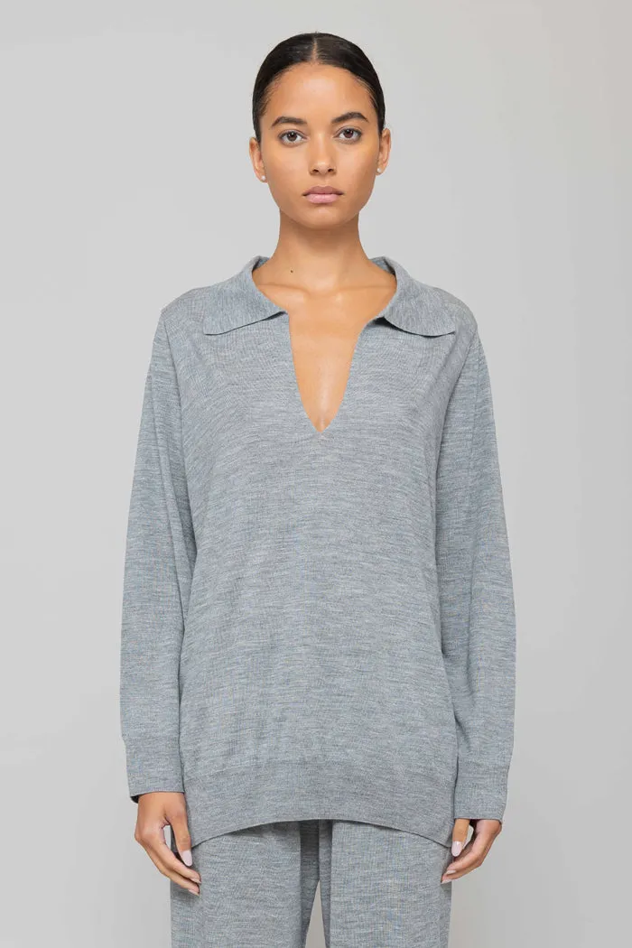 James V Neck Polo sold by Leset