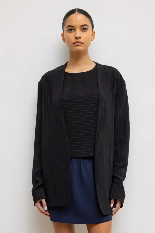 Arielle Collarless Blazer sold by Leset