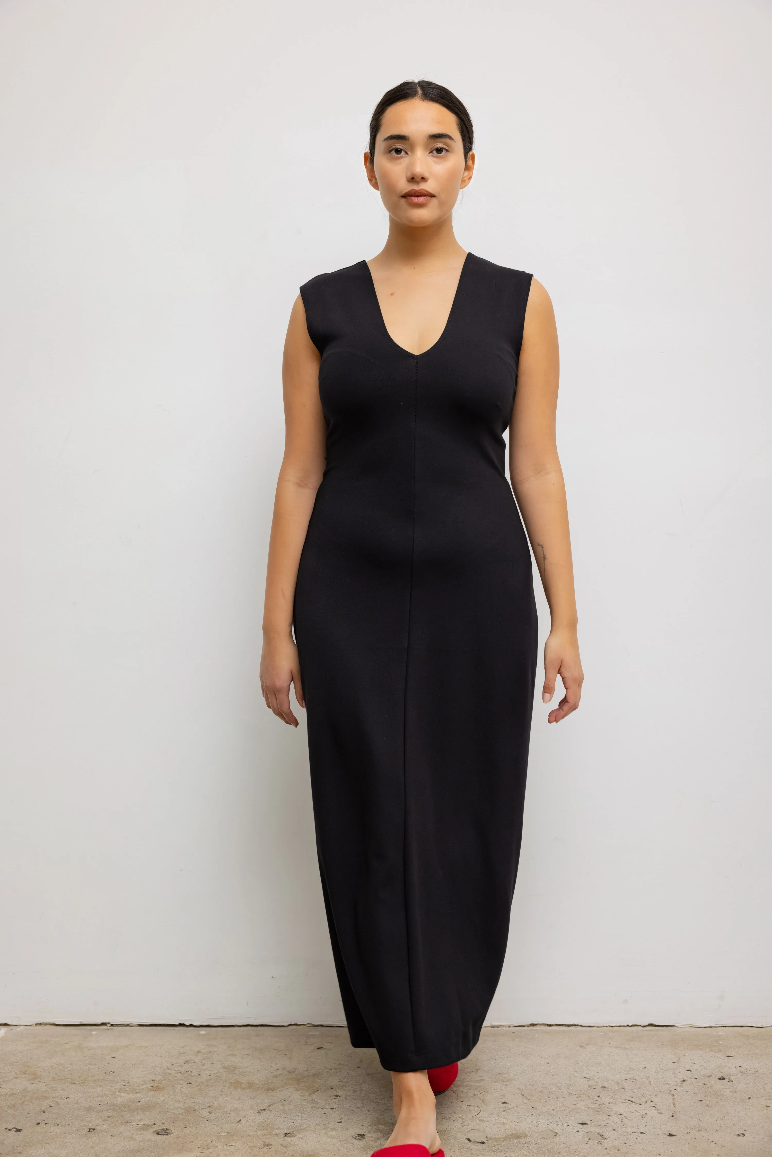 Rio V Neck Maxi Dress sold by Leset