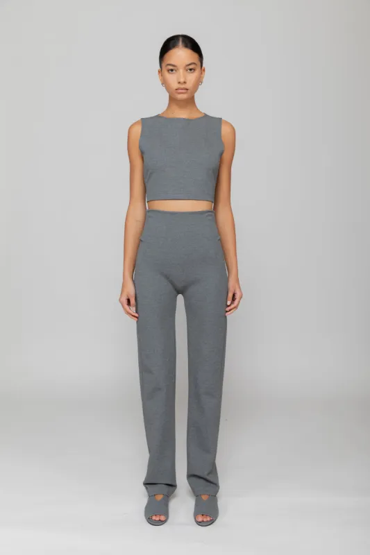 Rio High Waist Straight Pant II made by Leset