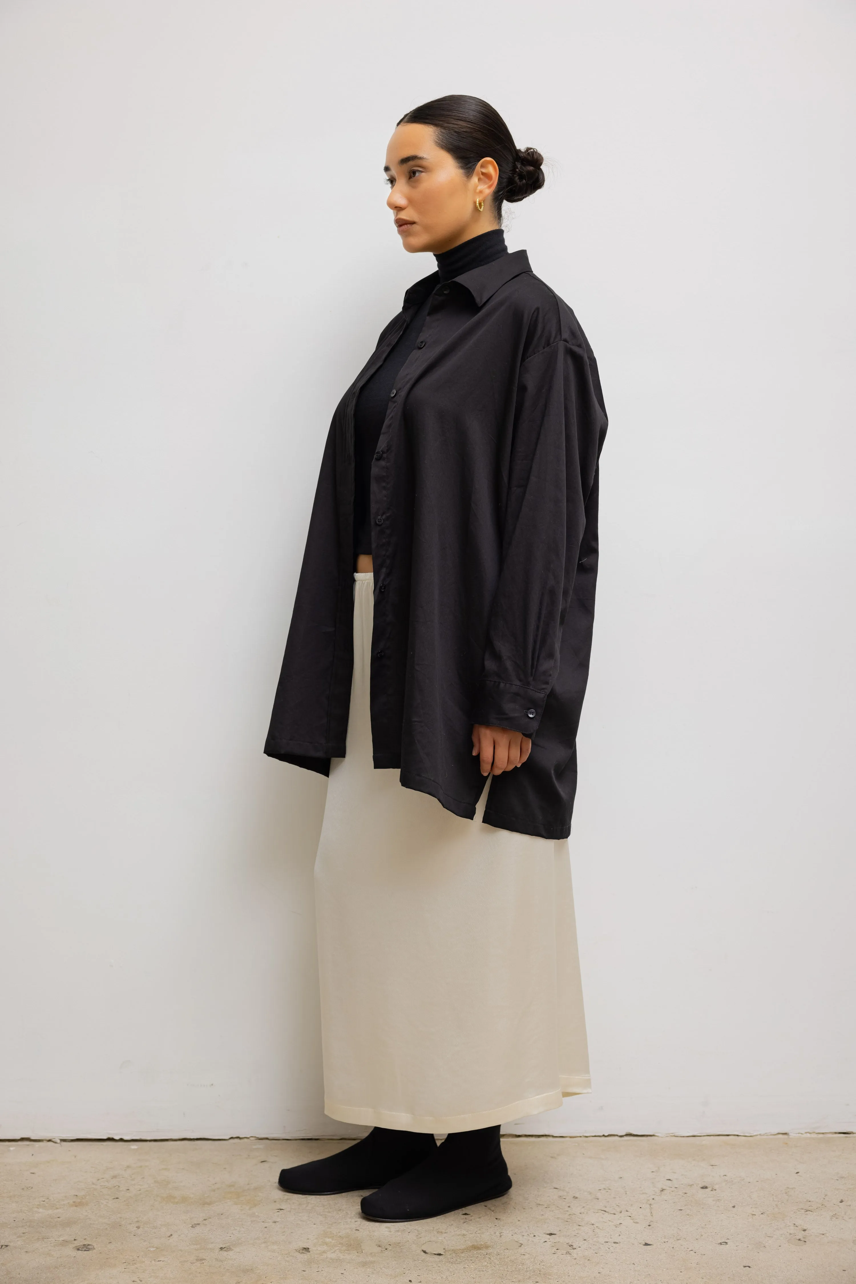 Yoko Oversized Button Down sold by Leset product image thumbnail 4