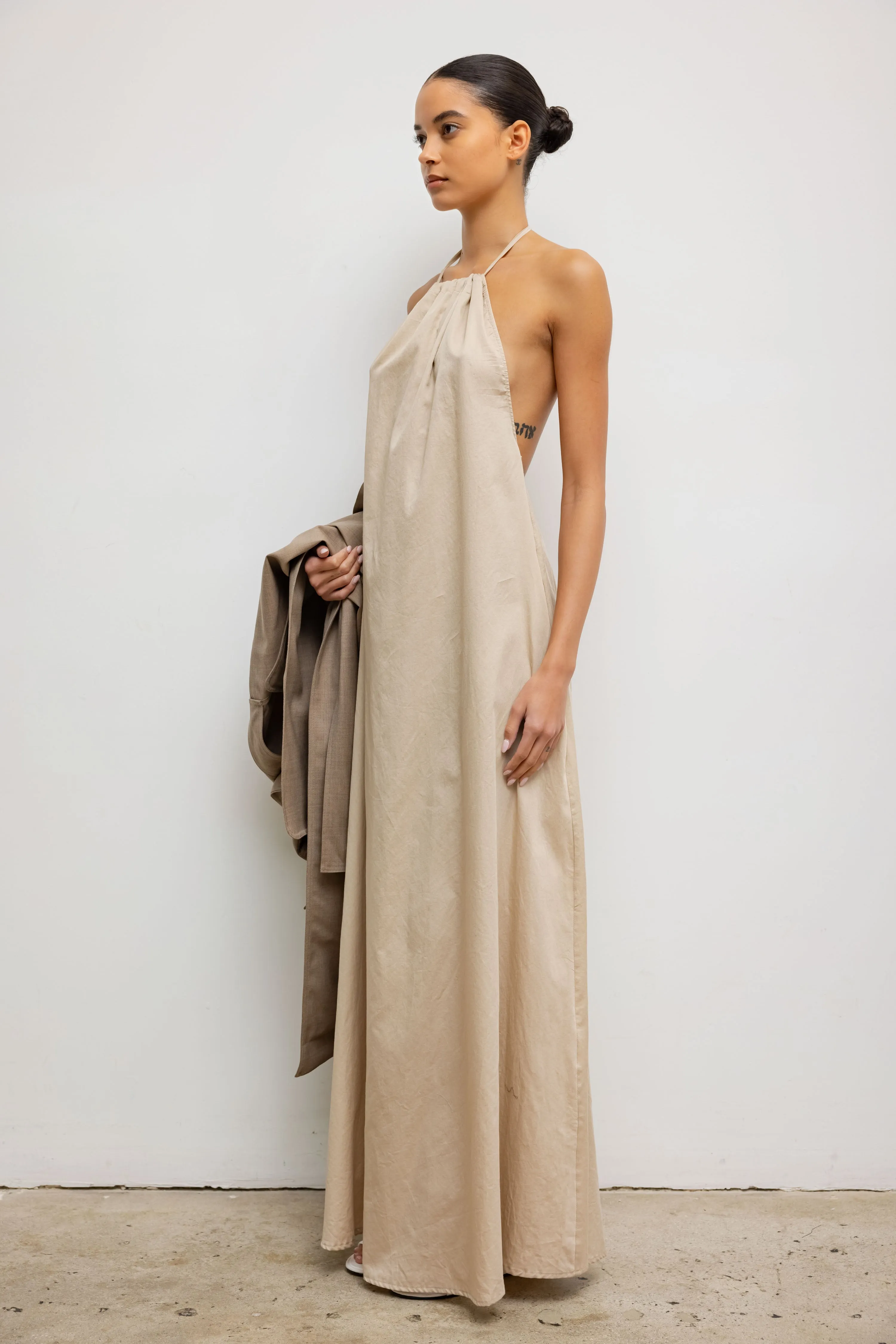 Yoko Halter Maxi Dress sold by Leset product image thumbnail 4