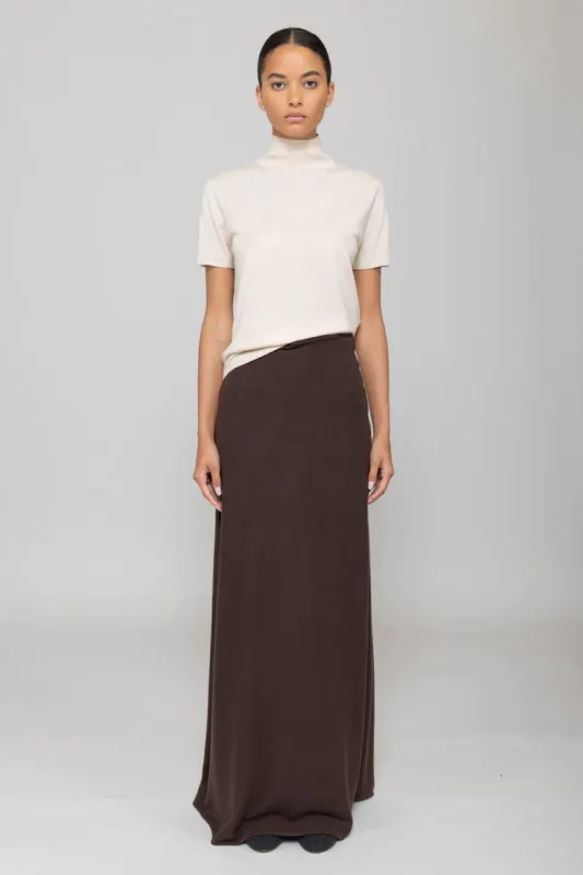 Lauren High Waist Maxi Skirt sold by Leset