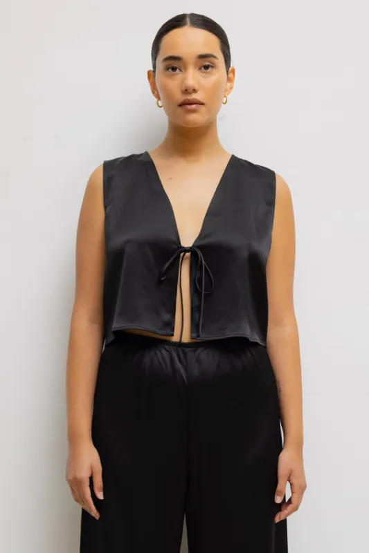 Barb Tie Top sold by Leset