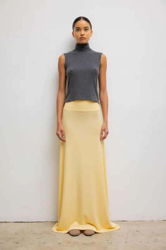 Lauren High Waist Maxi Skirt sold by Leset