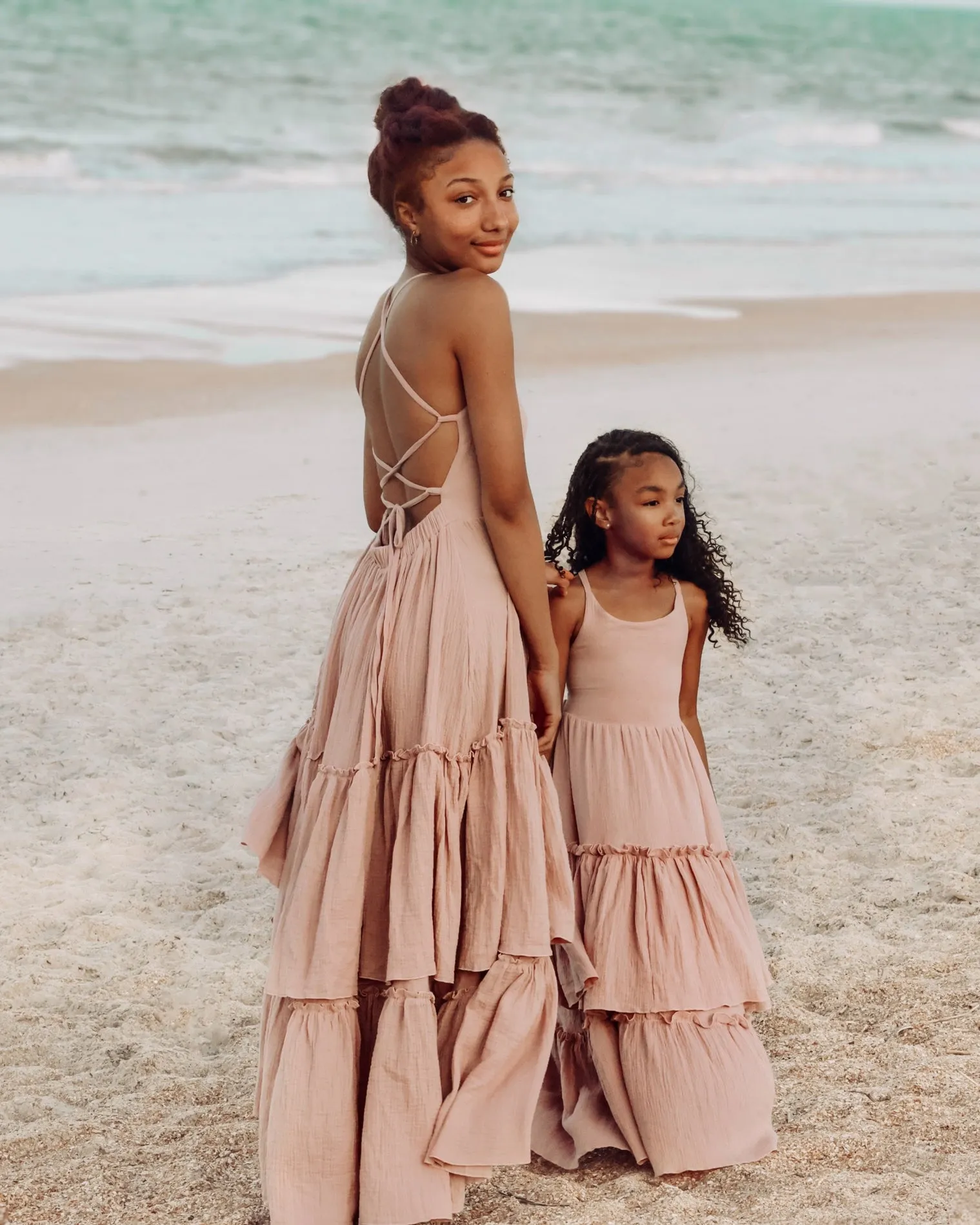 Women's Wendy Dress (peony muslin) sold by Indie Blue product image thumbnail 3