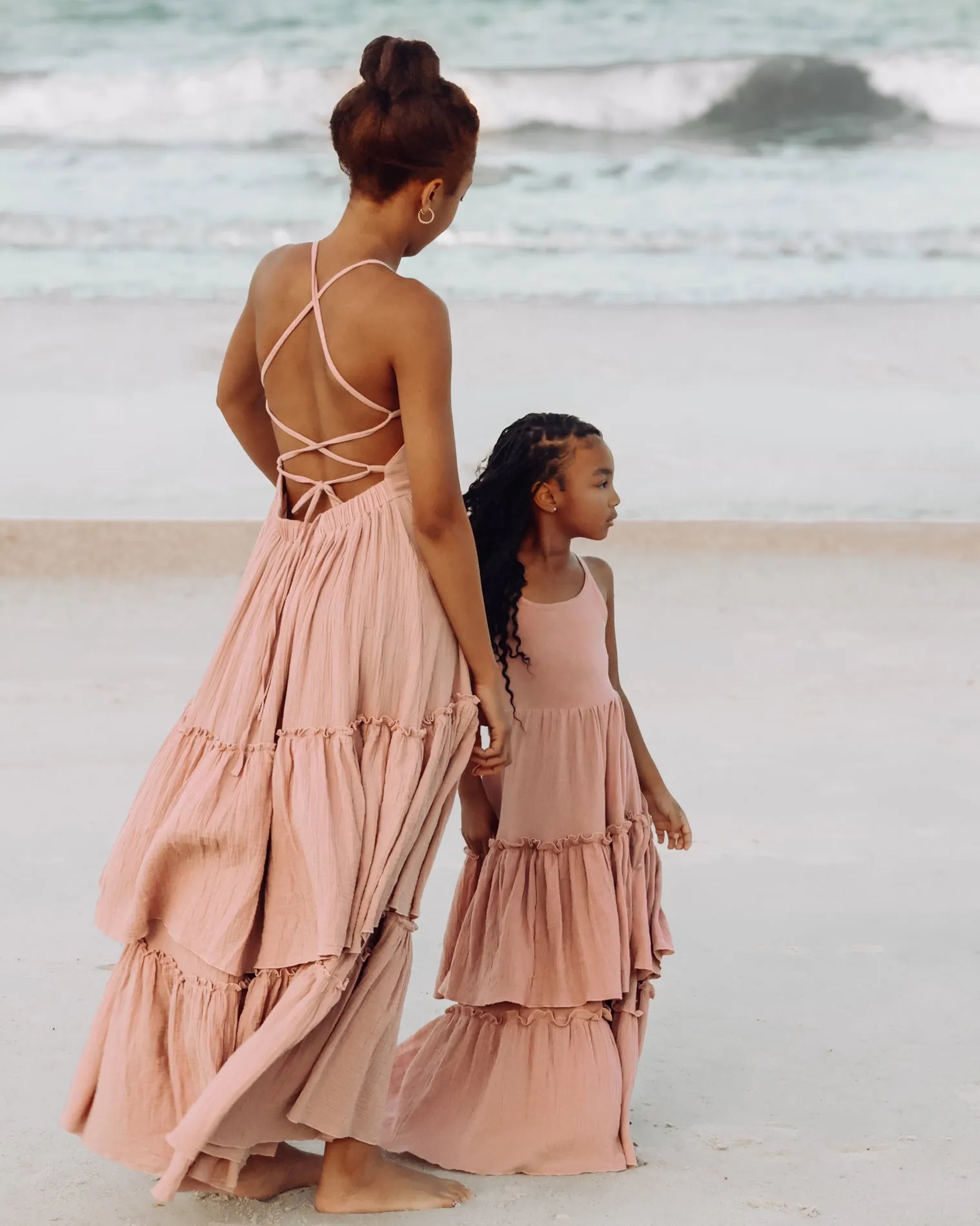 Women's Wendy Dress (peony muslin) sold by Indie Blue product image thumbnail 4