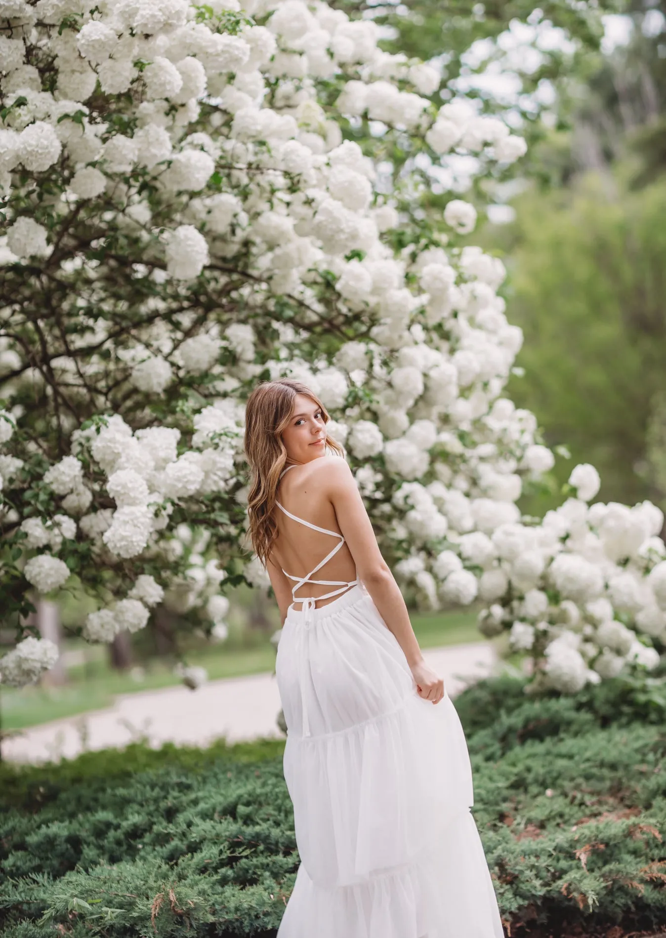 Women's Wendy Embroidered Dress (white tulle) sold by Indie Blue product image thumbnail 2