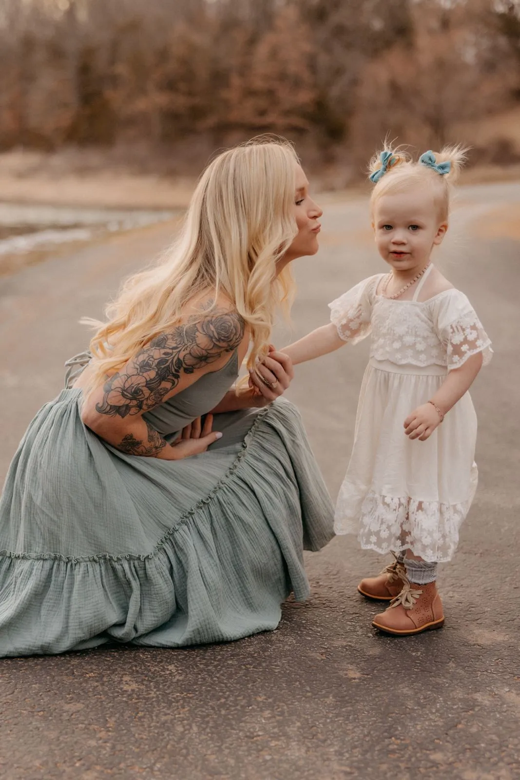 Women's Wendy Dress (soft teal muslin) sold by Indie Blue product image thumbnail 4